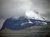 Tibet Kailash 08 Kora 02 Kailash West Face From Beyond Darchen Here is the rarely seen West face of Kailash, taken near a small insignificant pass just 18km west of the turnoff to Darchen.